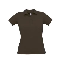 Polo de trabajo Safran Pure Mujer de manga corta B&C Collection - BCPW455