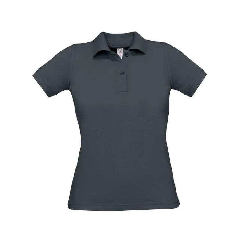 Polo de trabajo Safran Pure Mujer de manga corta B&C Collection - BCPW455