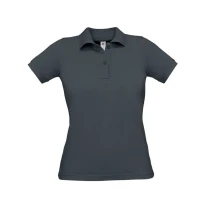 Polo de trabajo Safran Pure Mujer de manga corta B&C Collection - BCPW455