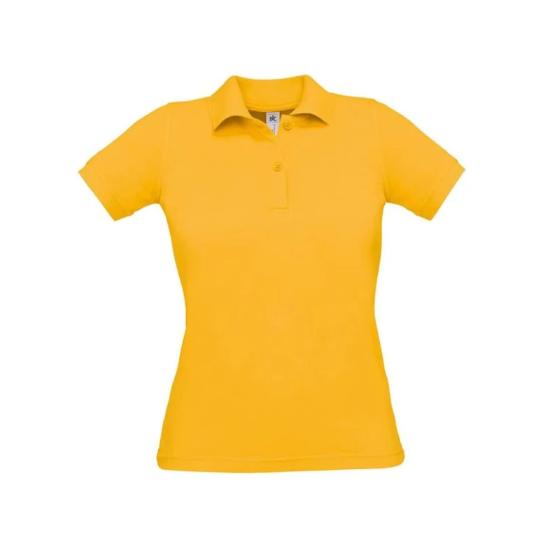 Polo de trabajo Safran Pure Mujer de manga corta B&C Collection - BCPW455