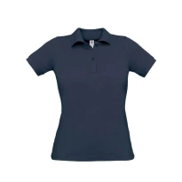 Polo de trabajo Safran Pure Mujer de manga corta B&C Collection - BCPW455