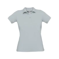 Polo de trabajo Safran Pure Mujer de manga corta B&C Collection - BCPW455