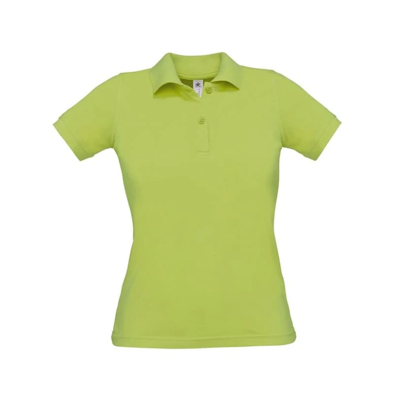 Polo de trabajo Safran Pure Mujer de manga corta B&C Collection - BCPW455