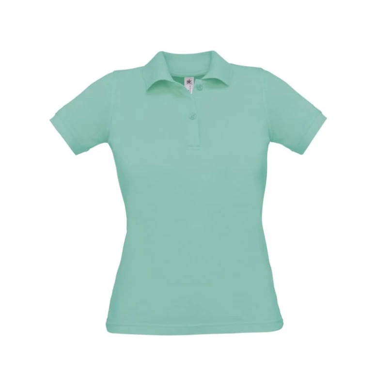 Polo de trabajo Safran Pure Mujer de manga corta B&C Collection - BCPW455