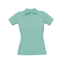 Polo de trabajo Safran Pure Mujer de manga corta B&C Collection - BCPW455