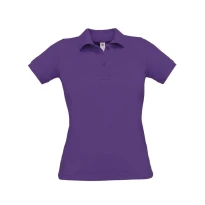 Polo de trabajo Safran Pure Mujer de manga corta B&C Collection - BCPW455