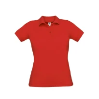 Polo de trabajo Safran Pure Mujer de manga corta B&C Collection - BCPW455