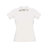 Polo de trabajo Safran Pure Mujer de manga corta B&C Collection - BCPW455