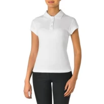 Polo de trabajo Carla 100% Algodón Giblor's de manga corta Mujer 602