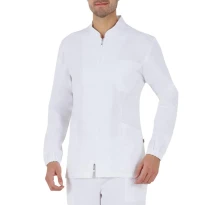 Giblor's Antibacteriana Gabriele blusa de trabajo con cremallera 20P03K229