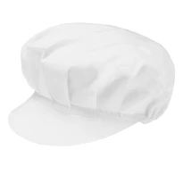 2 Piezas - Gorro de trabajo de Chef 100% Algodón Giblor's Mujer 401