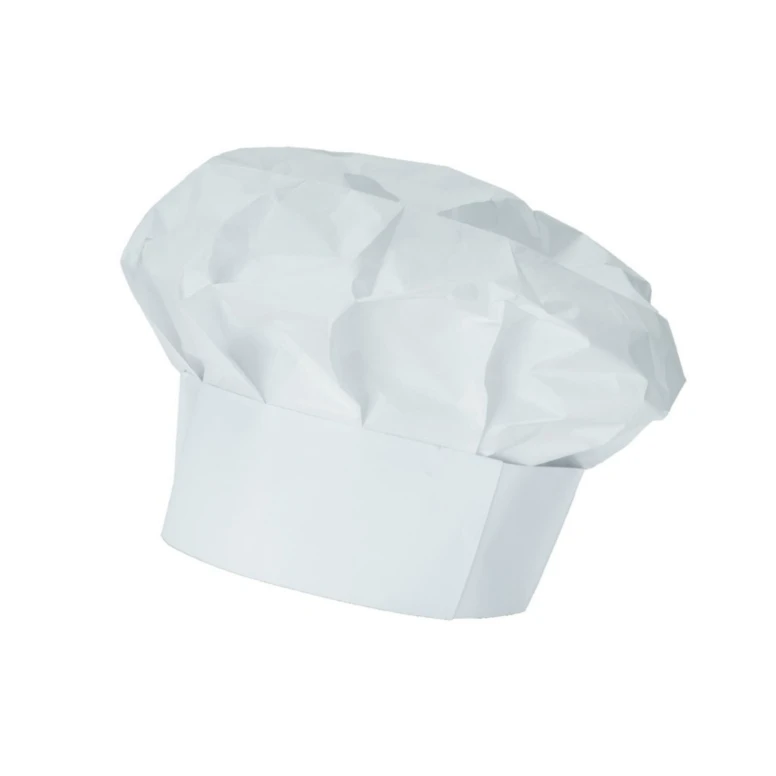Gorro desechable de trabajo 100% Papel Chef Giblor's Toque 18P05I068