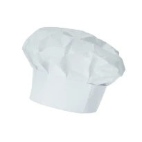 Gorro desechable de trabajo 100% Papel Chef Giblor's Toque 18P05I068