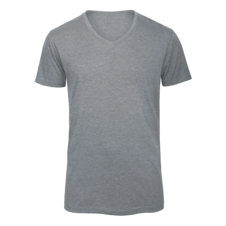 Camiseta de trabajo V Triblend de manga corta B&C Collection - BCTM057