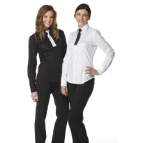 Camisa de trabajo de manga larga Stretch Giblor's Lela Mujer 10M164