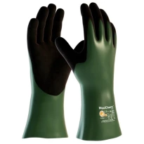 12 Pares - Guantes de Trabajo ATG Maxichem Cut en Nitrilo 56-633