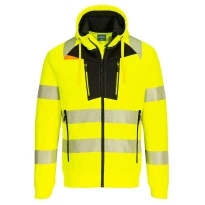 Sudadera de Trabajo de Alta Visibilidad con Capucha y Múltiples Bolsillos Portwest DX484