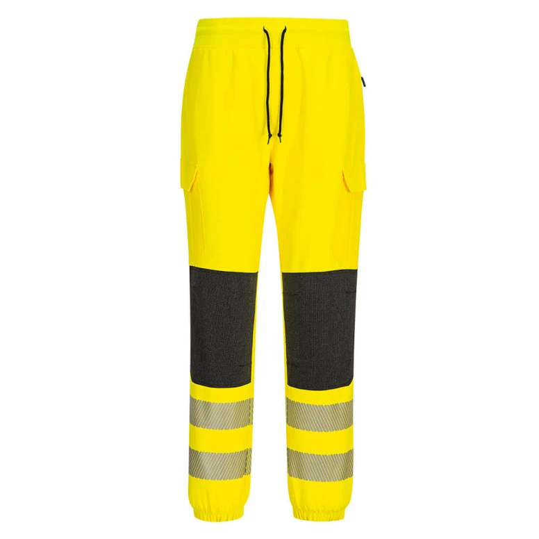 Pantalones de Trabajo Alta Visibilidad Multibolsillos Stretch Flexi Jogger Portwest KX346