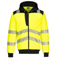 Sudadera de Trabajo de Alta Visibilidad con Múltiples Bolsillos y Capucha Portwest PW327