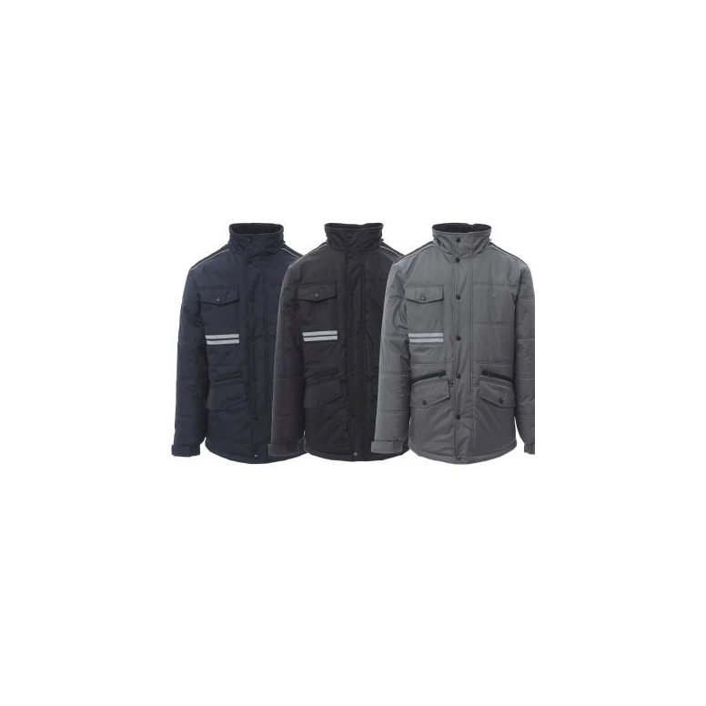 Liquidación total-Cazadora de trabajo multibolsillos 3/4 interior acolchado Fighter FX Mid - Payper Talla 2XL marino/royal