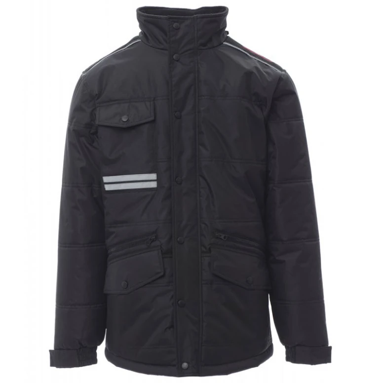 Liquidación total-Cazadora de trabajo multibolsillos 3/4 interior acolchado Fighter FX Mid - Payper Talla 2XL marino/royal