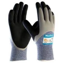 12 Pares - Guantes de trabajo ATG Maxicut Oil en nitrilo 34-505