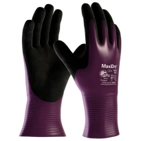 12 Pares - Guantes de Trabajo ATG Maxidry de Nitrilo 56-426