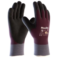 12 Pares - Guantes de Trabajo ATG Maxidry Zero de Nitrilo 56-451