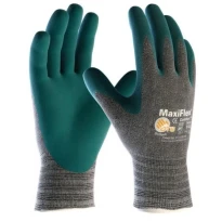 12 Pares - Guantes de Trabajo ATG Maxiflex Comfort de Nitrilo 34-924