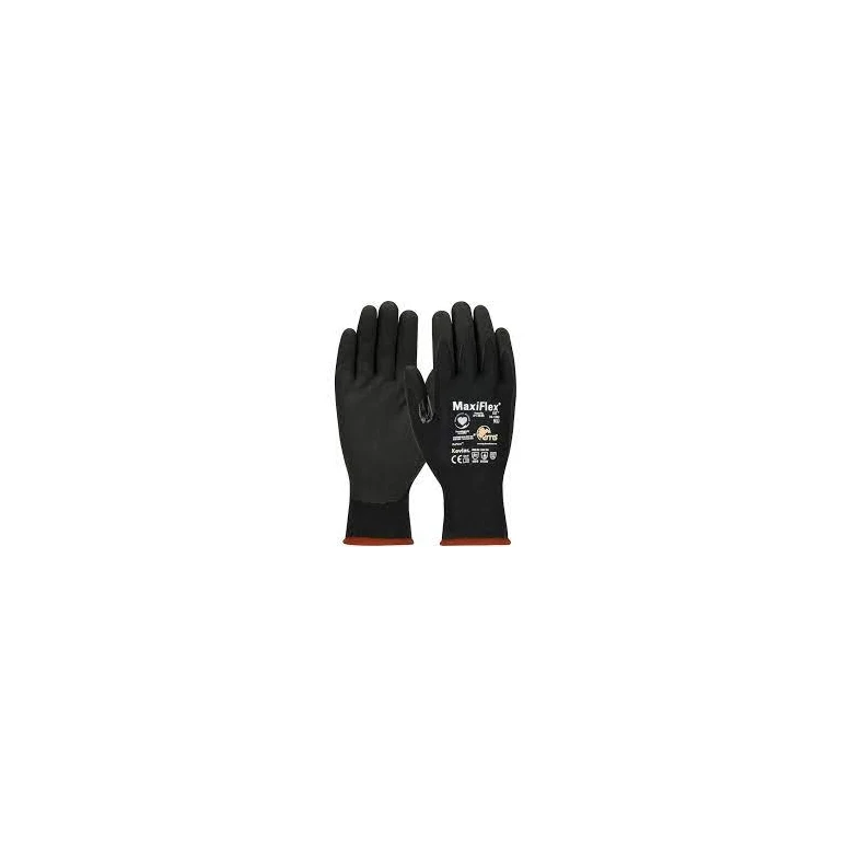12 Pares - Guantes de trabajo ATG Maxiflex Cut de Nitrilo 34-1743