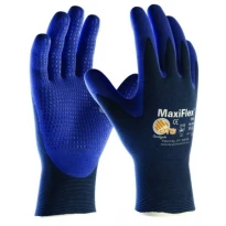 12 Pares - Guantes de trabajo ATG Maxiflex Elite de Nitrilo 34-244