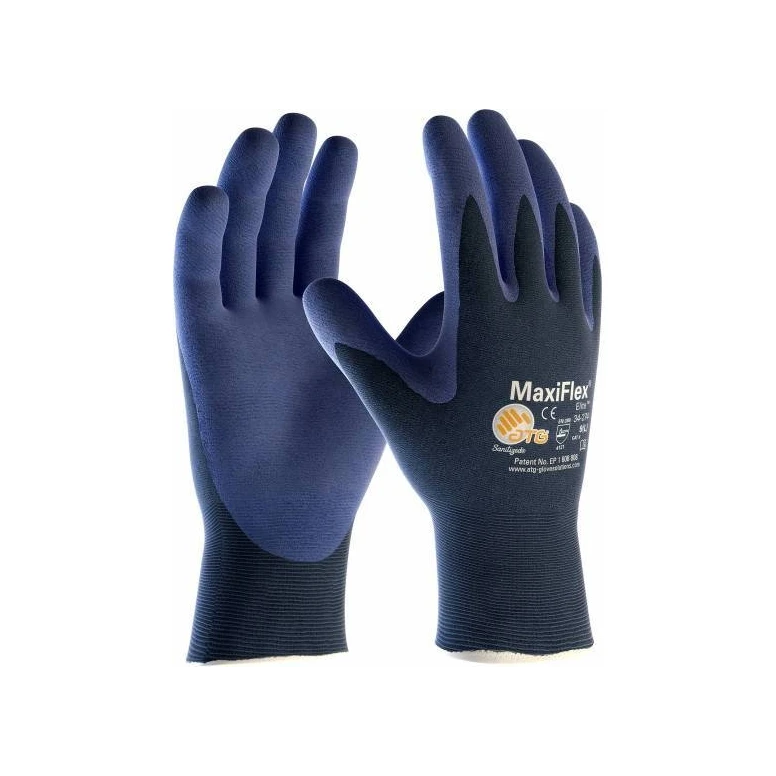 Guantes de trabajo ATG Maxiflex Elite de Nitrilo 34-274