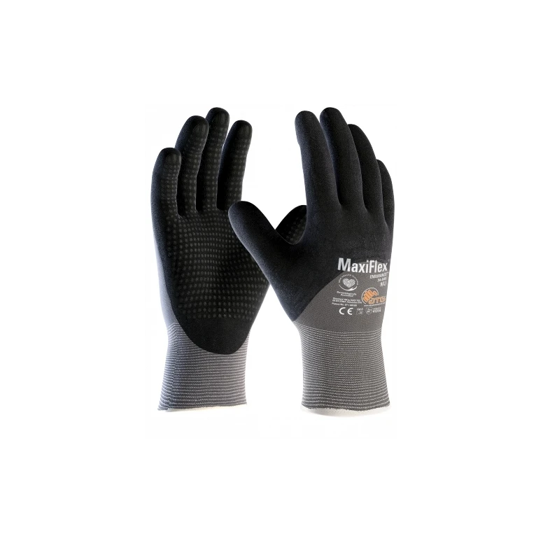 12 Pares - Guantes de trabajo ATG Maxiflex Endurance de Nitrilo 42-845