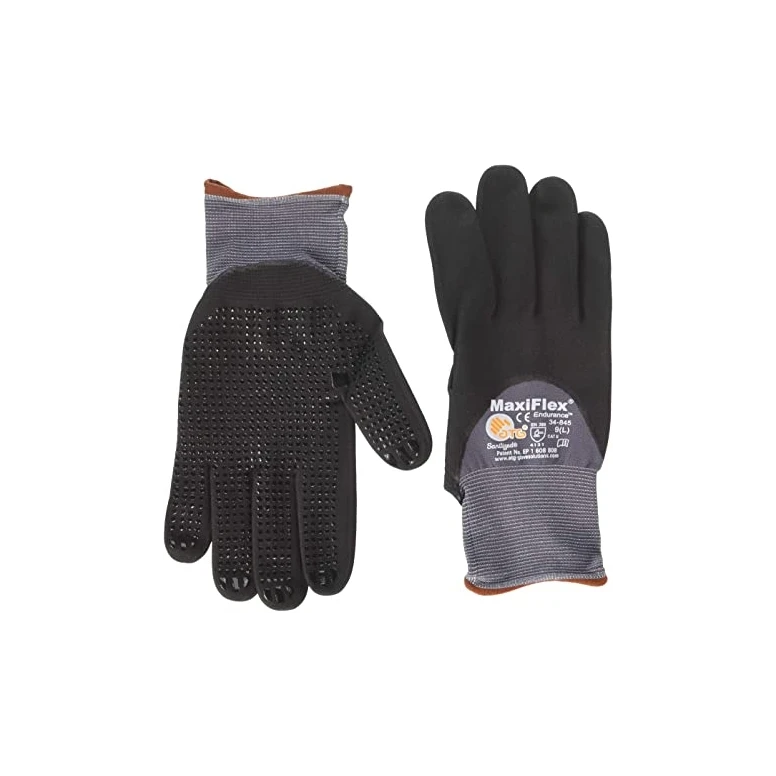 12 Pares - Guantes de trabajo ATG Maxiflex Endurance de Nitrilo 42-845