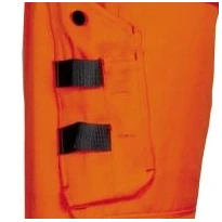 Liquidación total - Pantalones de trabajo Alta Visibilidad Multibolsillos Cofra Blinding V078-0-00 Talla 56 Amarillo antracita