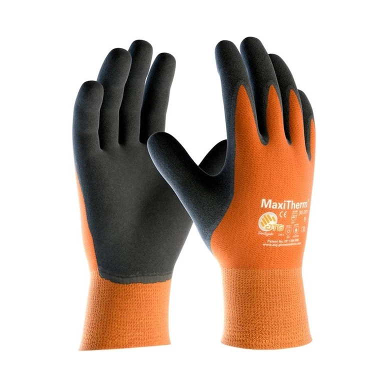 Guantes de trabajo ATG Maxitherm de látex 30-201