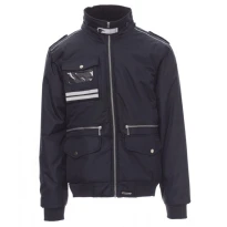 Liquidación total - Cazadora Phantom Multibolsillos Casual con Detalles Reflectantes - Payper AY 7240 Talla XXL Azul marino
