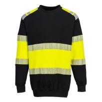 Sudadera de Trabajo Alta Visibilidad Ignífuga Multi-norma Portwest FR716