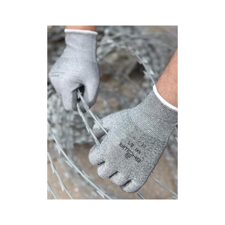10 Pares - Guantes Showa 265r recubiertos de nitrilo sh265r