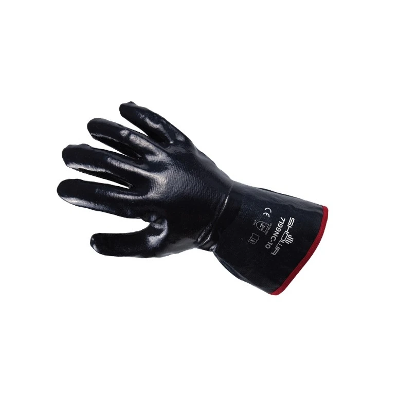 Guantes Showa 7199NC de Nitrilo y algodón Jersey reforzado sh7199NC