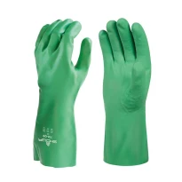 12 Pares - Guantes Showa 731 EBT de Nitrilo BIODEGRADABLES sh731