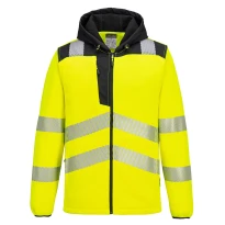 Chaqueta de Trabajo Alta Visibilidad Multibolsillos con Capucha Portwest PW335