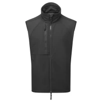Chaleco de Trabajo Multibolsillos Softshell Cortavientos Impermeable Portwest CD876