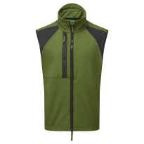 Chaleco de Trabajo Multibolsillos Softshell Cortavientos Impermeable Portwest CD876