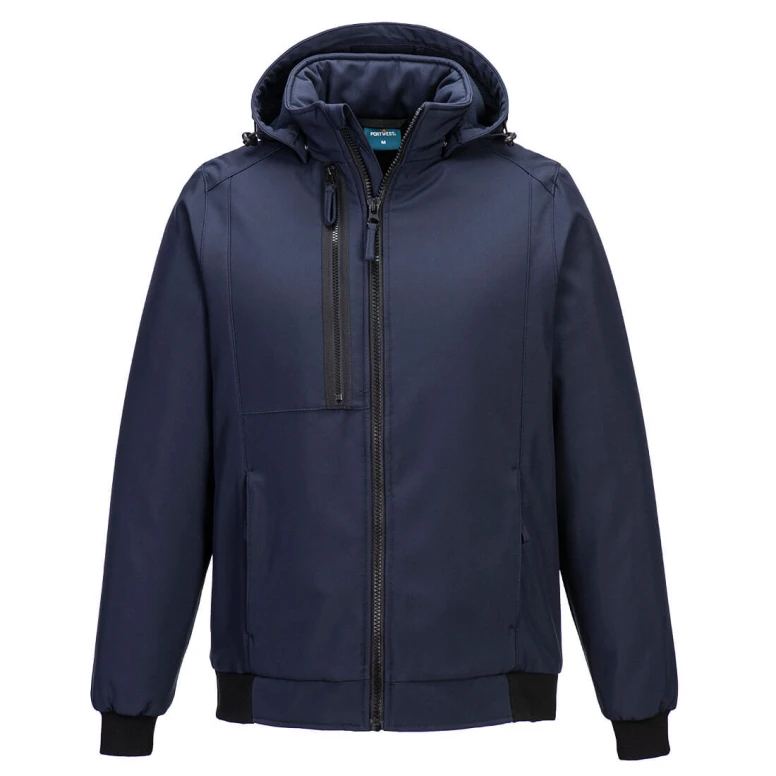 Chaqueta de Trabajo Multibolsillos Impermeable Cortavientos Softshell Portwest CD874