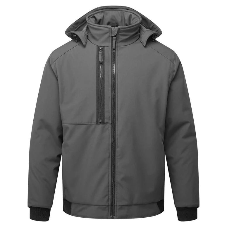Chaqueta de Trabajo Multibolsillos Impermeable Cortavientos Softshell Portwest CD874