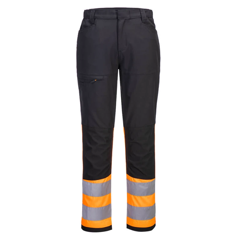 Pantalón de Trabajo de Alta Visibilidad Multibolsillos Stretch Portwest CD888