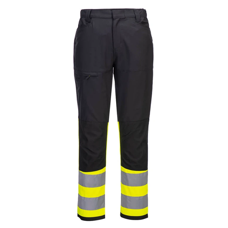 Pantalón de Trabajo de Alta Visibilidad Multibolsillos Stretch Portwest CD888