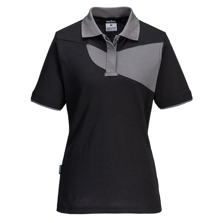 Polo de Trabajo Transpirable Metalfree para Mujer Portwest PW219