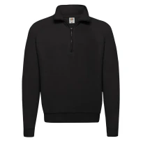 Sudadera de trabajo Fruit of The Loom con cuello con cremallera y cinta Classic FR621140